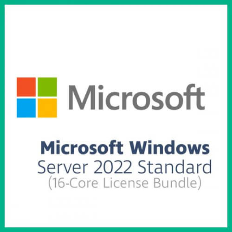 Microsoft Windows Server 2022 Standard - 16 Core License Pack - Eğitim İçin Kalıcı Lisans