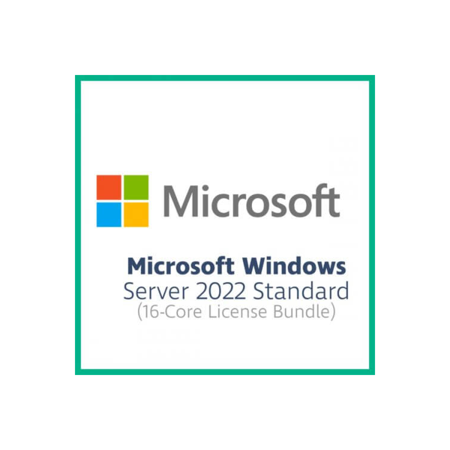 Microsoft Windows Server 2022 Standard - 16 Core License Pack - Kalıcı ...