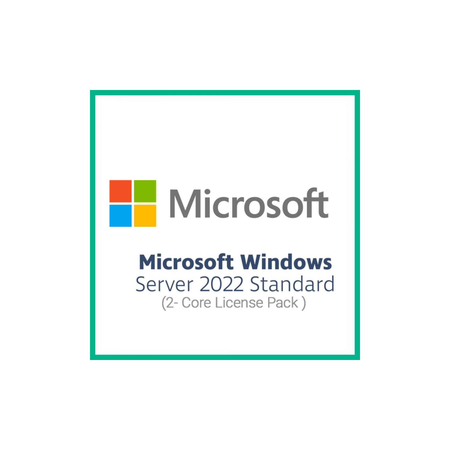 Microsoft Windows Server 2022 Standard - 2 Core License Pack - Kalıcı ...